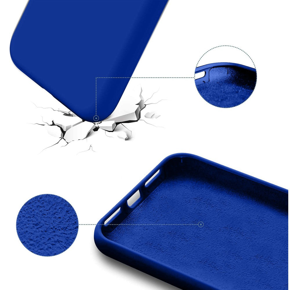Husa Soft Silicone - iPhone 13 - Dark Blue