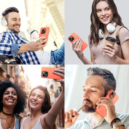 Husa Soft Silicone - iPhone 13 Mini - Peach