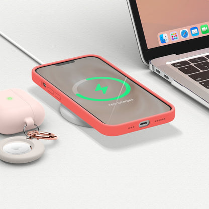 Husa Soft Silicone - iPhone 13 Mini - Flamingo