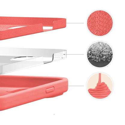 Husa Soft Silicone - iPhone 13 Mini - Flamingo