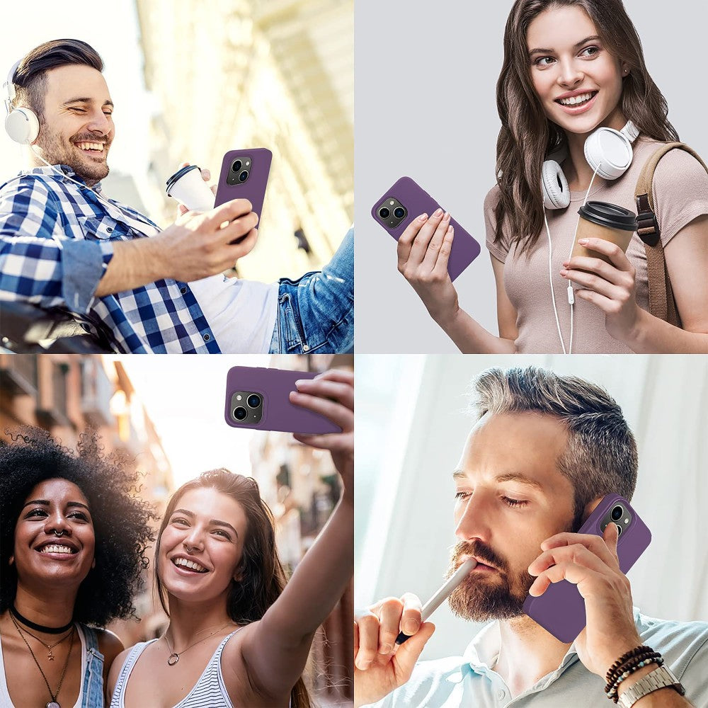 Husa Soft Silicone - iPhone 13 Mini - Light Purple