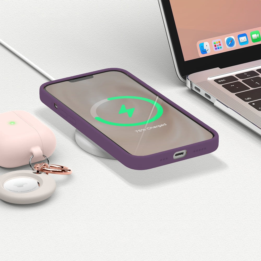 Husa Soft Silicone - iPhone 13 Mini - Light Purple