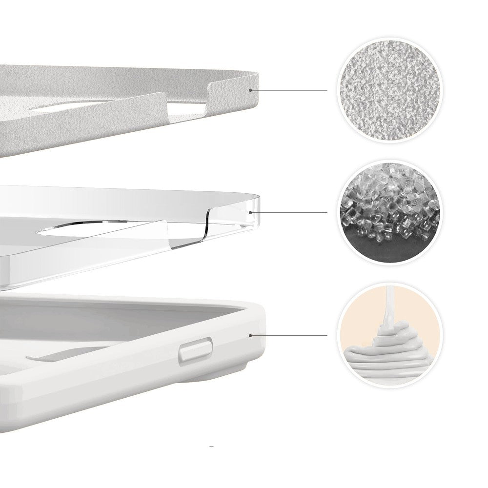 Husa Soft Silicone - iPhone 13 Mini - Alb