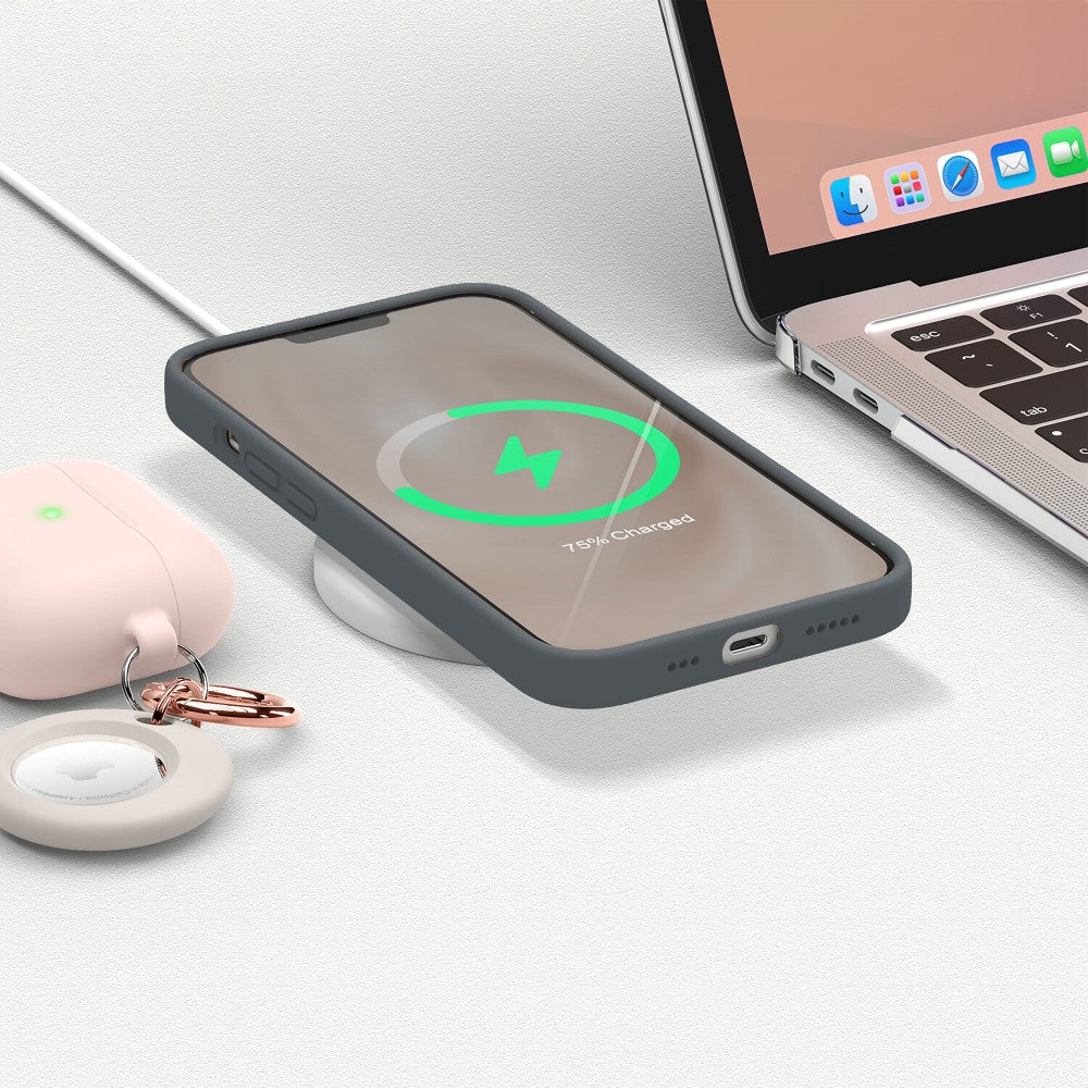 Husa Soft Silicone - iPhone 13 Mini - Dark Gray