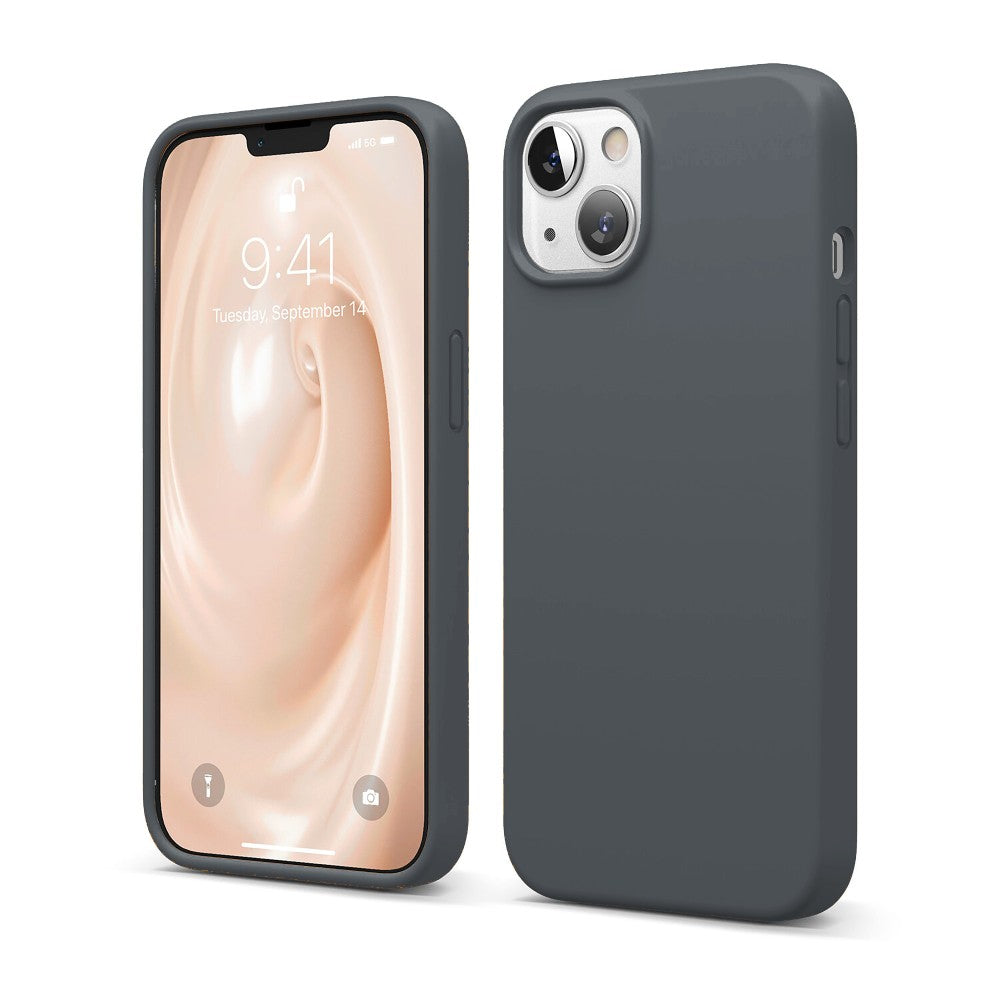 Husa Soft Silicone - iPhone 13 Mini - Dark Gray