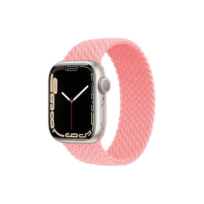Curea Braided Breeze - Apple Watch 1/2/3/4/5/6/7/8/9/SE/Ultra 1/Ultra 2 - 42/44/45/49 MM - XS - Pink