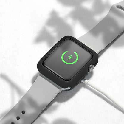 Carcasa Soft Silicone - Apple Watch 1/2/3 - 38MM - Negru