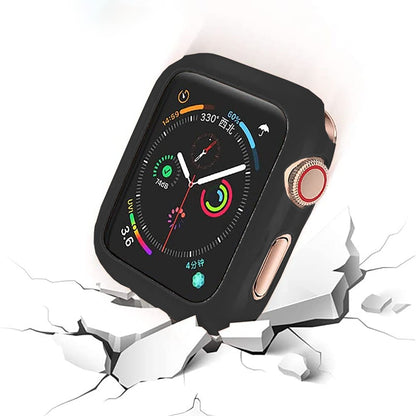 Carcasa Soft Silicone - Apple Watch 1/2/3 - 38MM - Negru