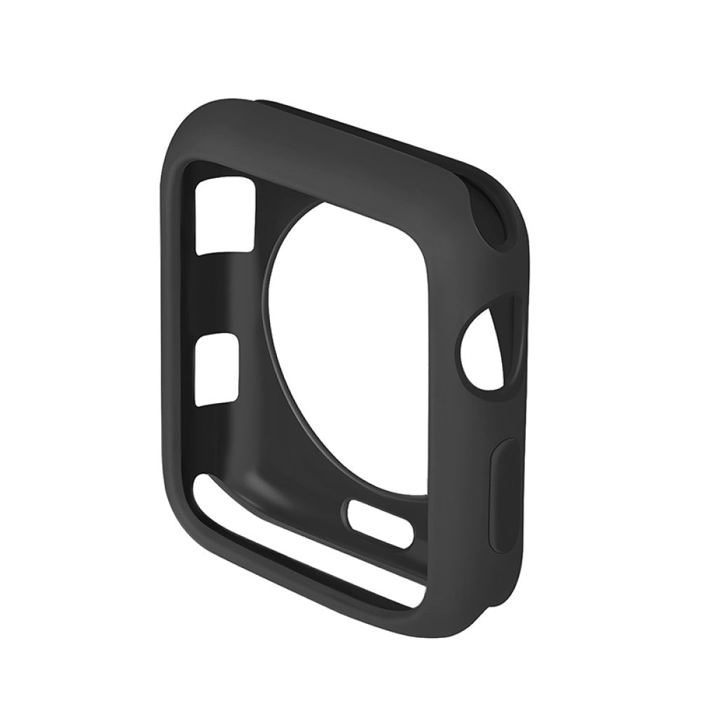 Carcasa Soft Silicone - Apple Watch 1/2/3 - 38MM - Negru