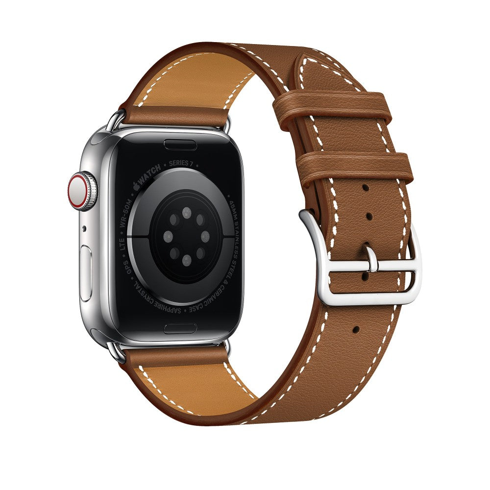 Curea Leather Elegance - Apple Watch 1/2/3/4/5/6/7/8/9/SE - 38/40/41 MM - Brown