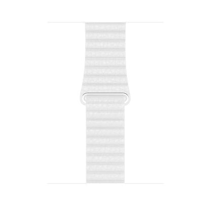 Curea Leather Loop Heritage - Apple Watch 1/2/3/4/5/6/7/8/9/SE/Ultra 1/Ultra 2 - 42/44/45/49 MM - White