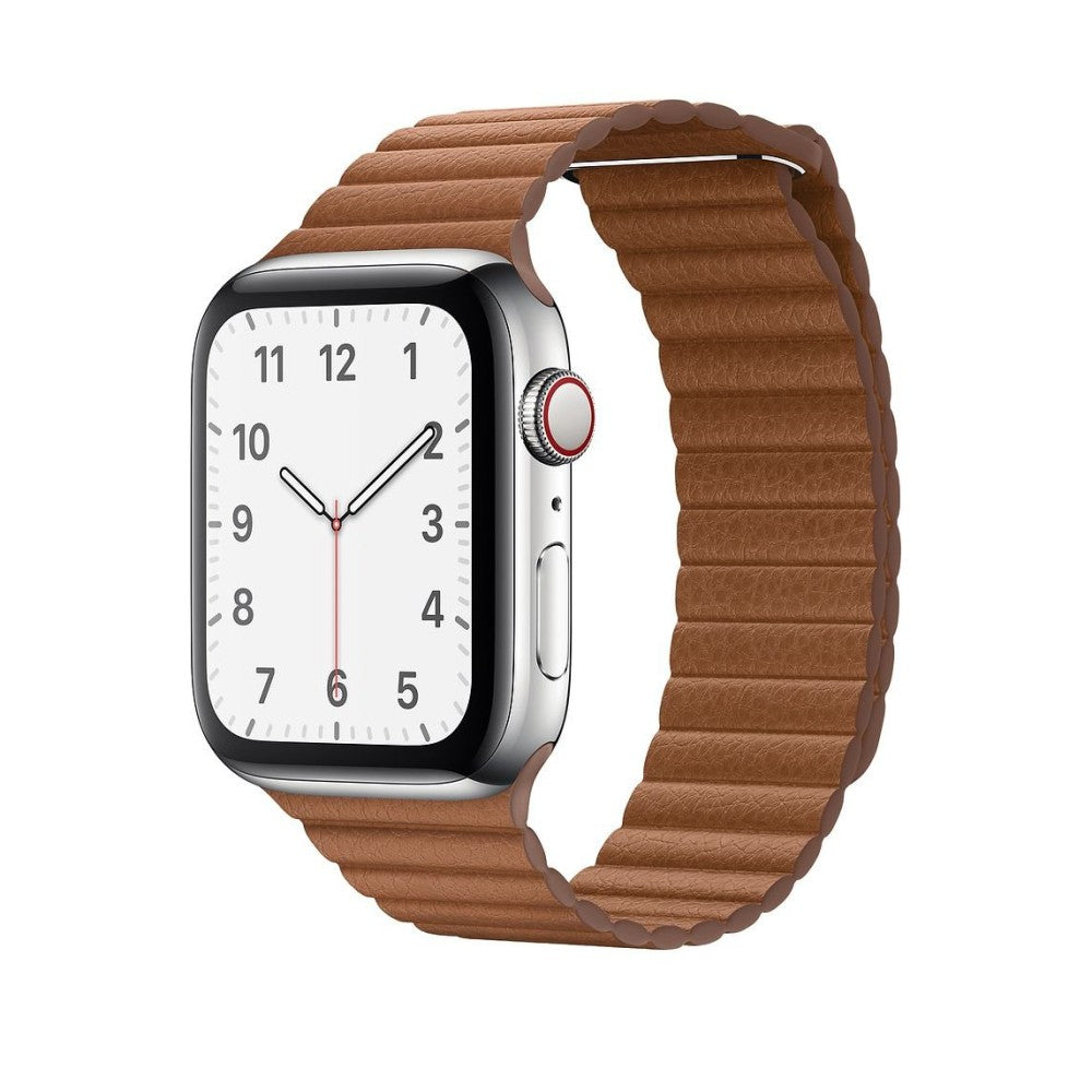 Curea Leather Loop Heritage - Apple Watch 1/2/3/4/5/6/7/8/9/SE/Ultra 1/Ultra 2 - 42/44/45/49 MM - Brown
