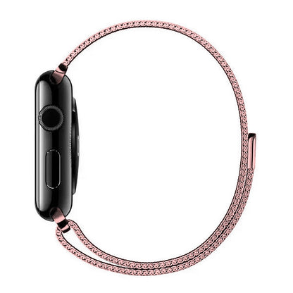 Curea Milanese Classic - Apple Watch 1/2/3/4/5/6/7/8/9/SE - 38/40/41 MM - Rose Pink