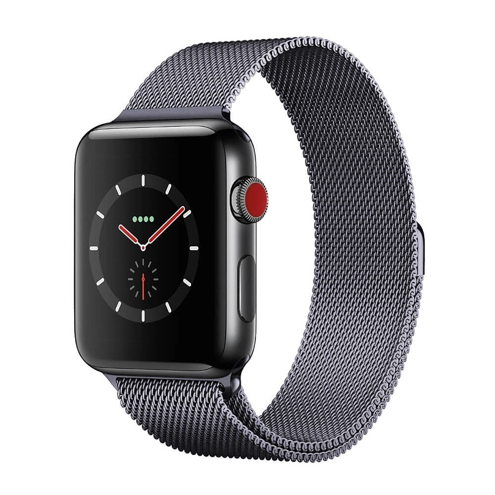 Curea Milanese Classic - Apple Watch 1/2/3/4/5/6/7/8/9/SE - 38/40/41 MM - Gray