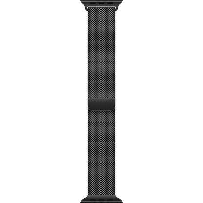 Curea Milanese Classic - Apple Watch 1/2/3/4/5/6/7/8/9/SE - 38/40/41 MM - Carbon Black