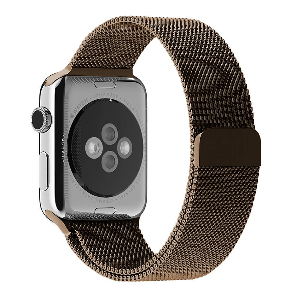 Curea Milanese Classic - Apple Watch 1/2/3/4/5/6/7/8/9/SE - 38/40/41 MM - Brown