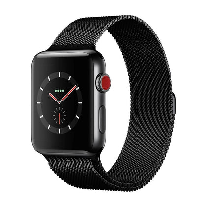 Curea Milanese Classic - Apple Watch 1/2/3/4/5/6/7/8/9/SE - 38/40/41 MM - Black