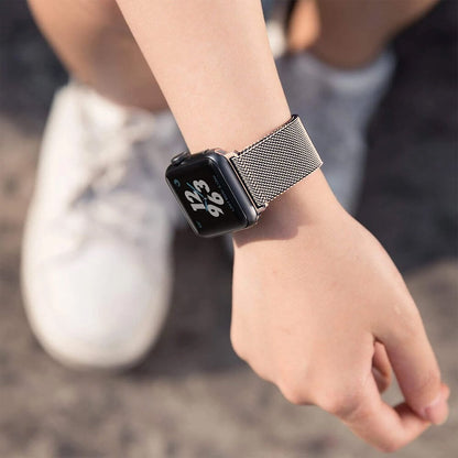 Curea Milanese Classic - Apple Watch 1/2/3/4/5/6/7/8/9/SE/Ultra 1/Ultra 2 - 42/44/45/49 MM - Rose Gold