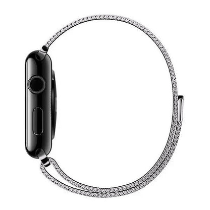 Curea Milanese Classic - Apple Watch 1/2/3/4/5/6/7/8/9/SE/Ultra 1/Ultra 2 - 42/44/45/49 MM - Silver