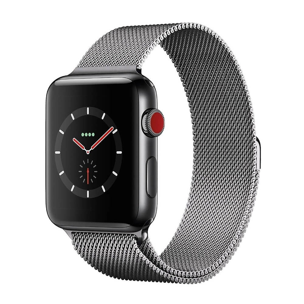 Curea Milanese Classic - Apple Watch 1/2/3/4/5/6/7/8/9/SE/Ultra 1/Ultra 2 - 42/44/45/49 MM - Silver