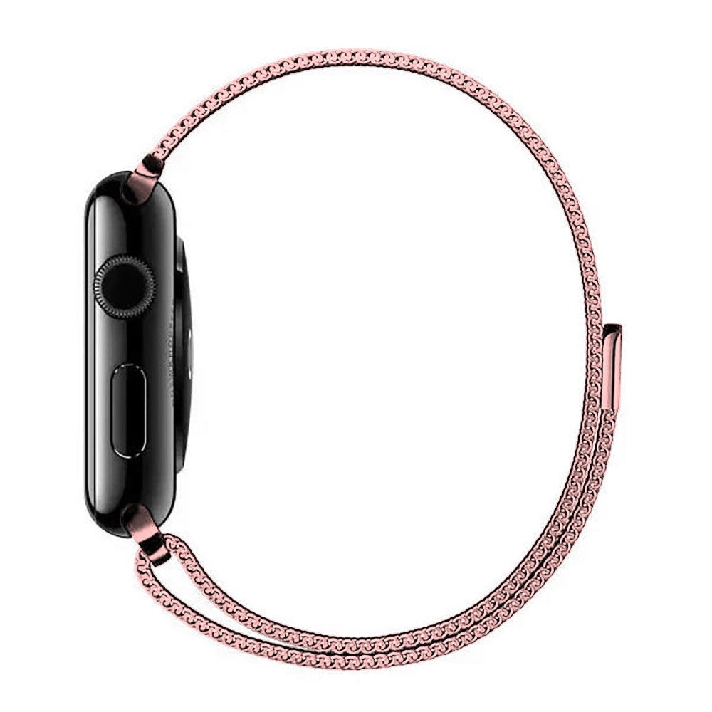 Curea Milanese Classic - Apple Watch 1/2/3/4/5/6/7/8/9/SE/Ultra 1/Ultra 2 - 42/44/45/49 MM - Rose Pink