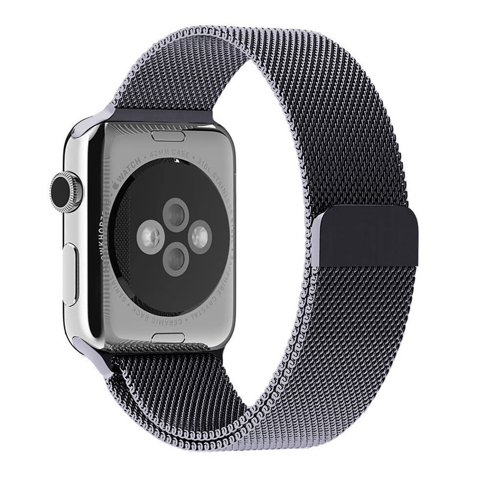 Curea Milanese Classic - Apple Watch 1/2/3/4/5/6/7/8/9/SE/Ultra 1/Ultra 2 - 42/44/45/49 MM - Gray
