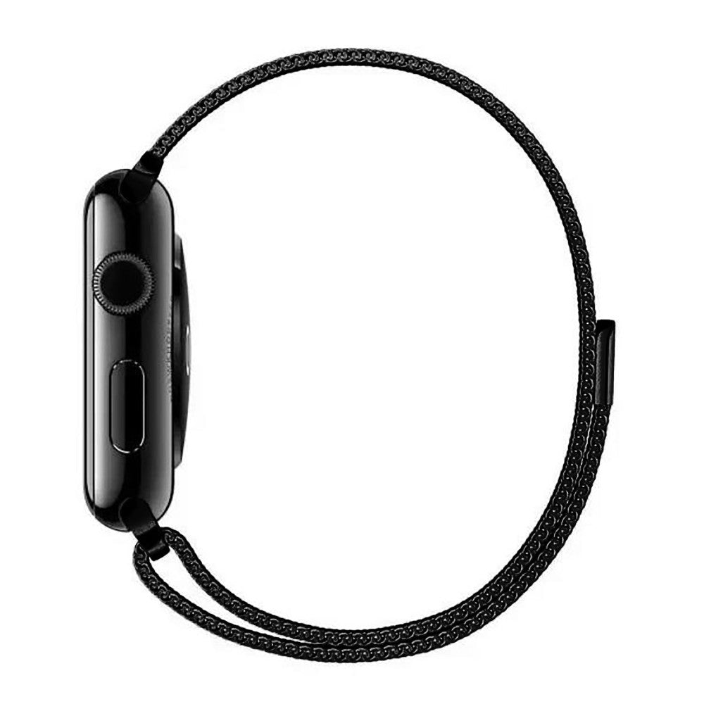 Curea Milanese Classic - Apple Watch 1/2/3/4/5/6/7/8/9/SE/Ultra 1/Ultra 2 - 42/44/45/49 MM - Black