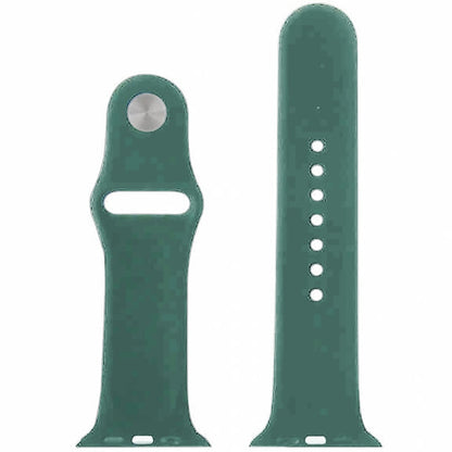 Curea Silicone Sport - Apple Watch 1/2/3/4/5/6/7/8/9/SE - 38/40/41 MM - S/M - Marine