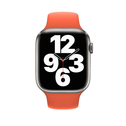 Curea Silicone Sport - Apple Watch 1/2/3/4/5/6/7/8/9/SE - 38/40/41 MM - S/M - Orange