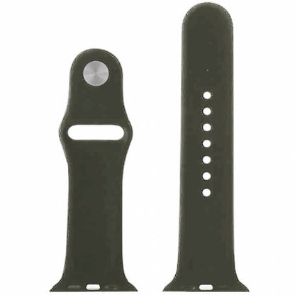 Curea Silicone Sport - Apple Watch 1/2/3/4/5/6/7/8/9/SE - 38/40/41 MM - S/M - Webster Green