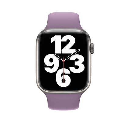 Curea Silicone Sport - Apple Watch 1/2/3/4/5/6/7/8/9/SE - 38/40/41 MM - S/M - Light Purple