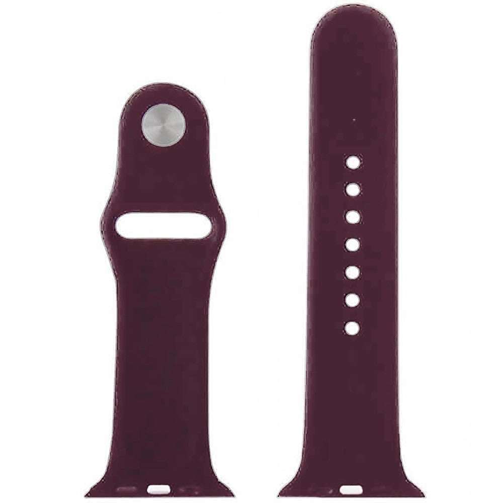 Curea Silicone Sport - Apple Watch 1/2/3/4/5/6/7/8/9/SE/Ultra 1/Ultra 2 - 42/44/45/49 MM - S/M - Wine Red