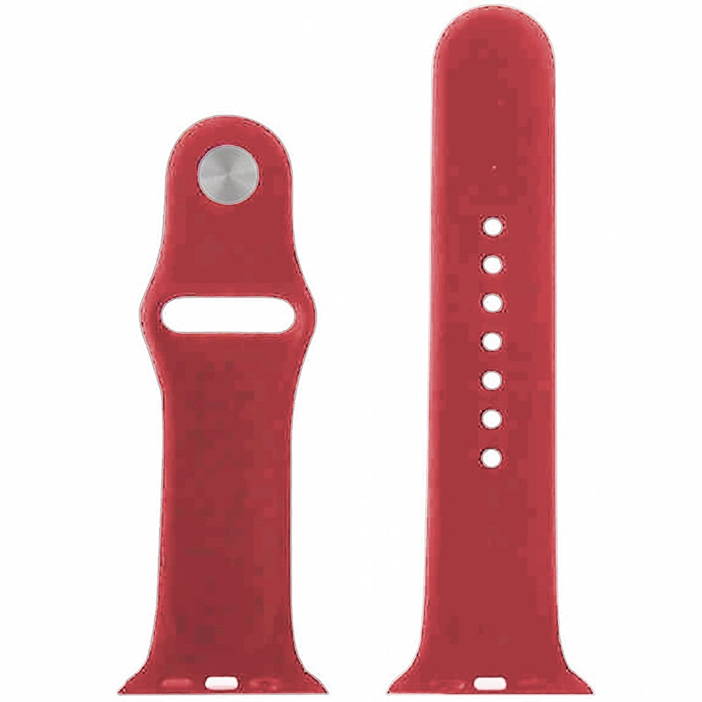 Curea Silicone Sport - Apple Watch 1/2/3/4/5/6/7/8/9/SE/Ultra 1/Ultra 2 - 42/44/45/49 MM - S/M - Red