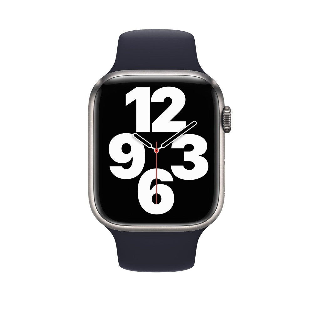 Curea Silicone Sport - Apple Watch 1/2/3/4/5/6/7/8/9/SE/Ultra 1/Ultra 2 - 42/44/45/49 MM - S/M - Midnight Blue