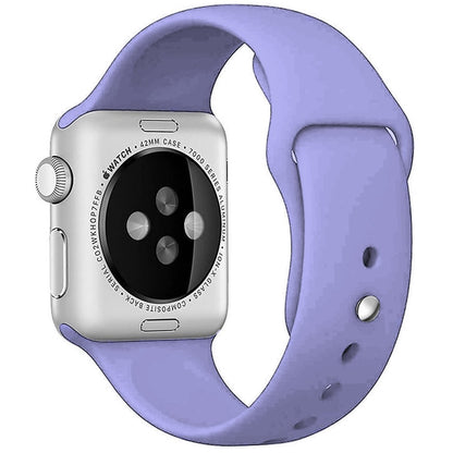 Curea Silicone Sport - Apple Watch 1/2/3/4/5/6/7/8/9/SE/Ultra 1/Ultra 2 - 42/44/45/49 MM - S/M - Mauve