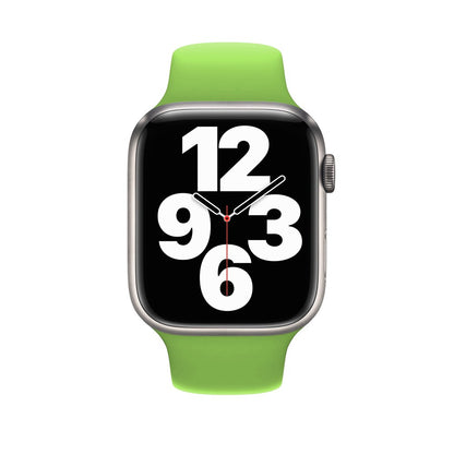 Curea Silicone Sport - Apple Watch 1/2/3/4/5/6/7/8/9/SE/Ultra 1/Ultra 2 - 42/44/45/49 MM - S/M - Acid Green