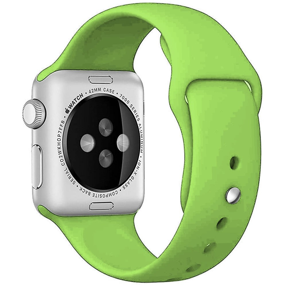 Curea Silicone Sport - Apple Watch 1/2/3/4/5/6/7/8/9/SE/Ultra 1/Ultra 2 - 42/44/45/49 MM - S/M - Acid Green
