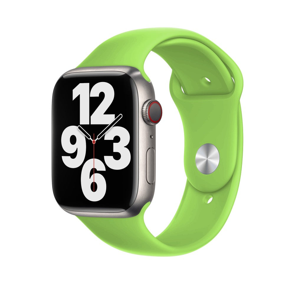 Curea Silicone Sport - Apple Watch 1/2/3/4/5/6/7/8/9/SE/Ultra 1/Ultra 2 - 42/44/45/49 MM - S/M - Acid Green