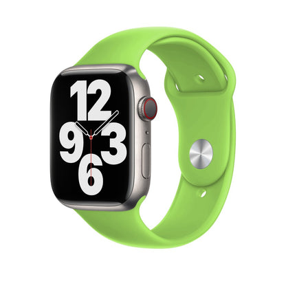 Curea Silicone Sport - Apple Watch 1/2/3/4/5/6/7/8/9/SE/Ultra 1/Ultra 2 - 42/44/45/49 MM - S/M - Acid Green