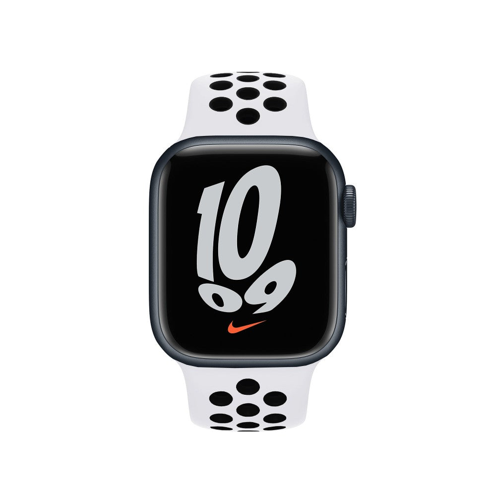 Curea Sport Loop Active - Apple Watch 1/2/3/4/5/6/7/8/9/SE - 38/40/41 MM - S/M - White/Black