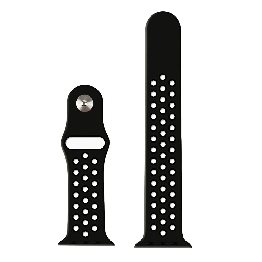 Curea Sport Loop Active - Apple Watch 1/2/3/4/5/6/7/8/9/SE - 38/40/41 MM - S/M - Obsidian/Black