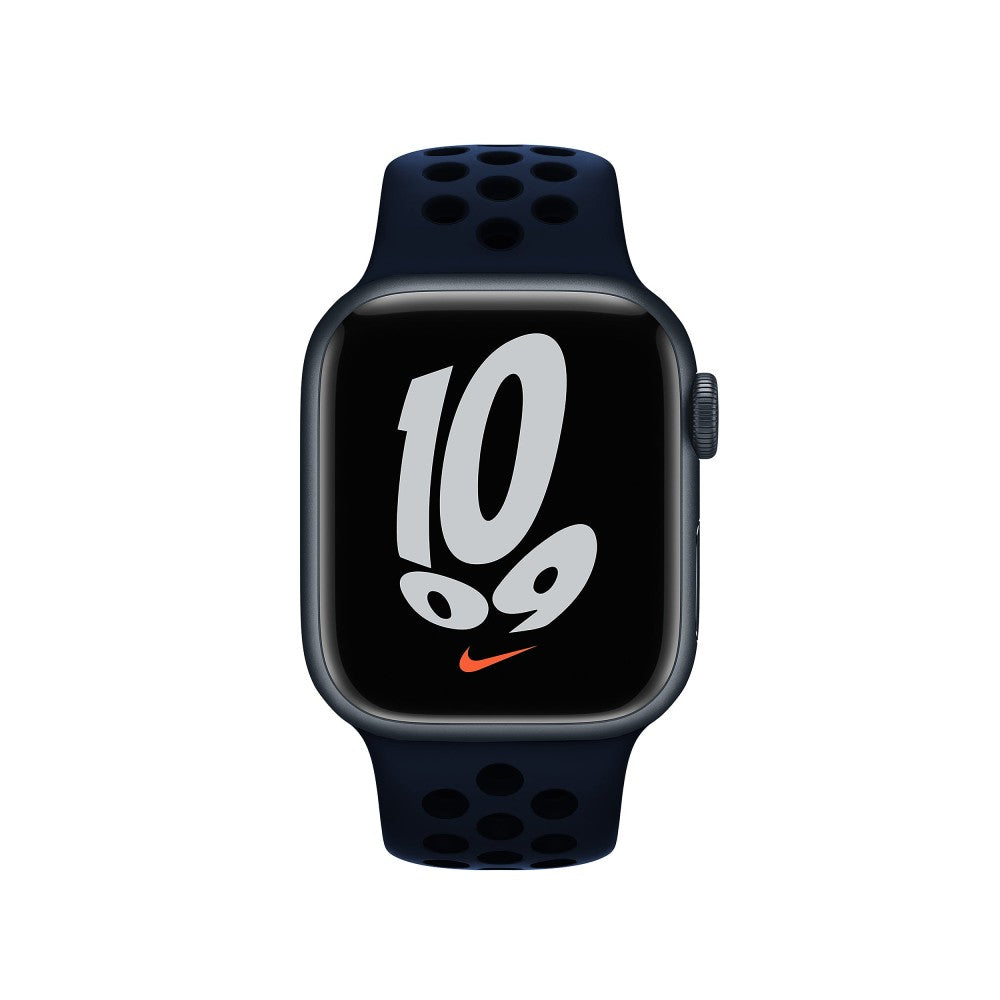 Curea Sport Loop Active - Apple Watch 1/2/3/4/5/6/7/8/9/SE - 38/40/41 MM - S/M - Midnight Blue/Black