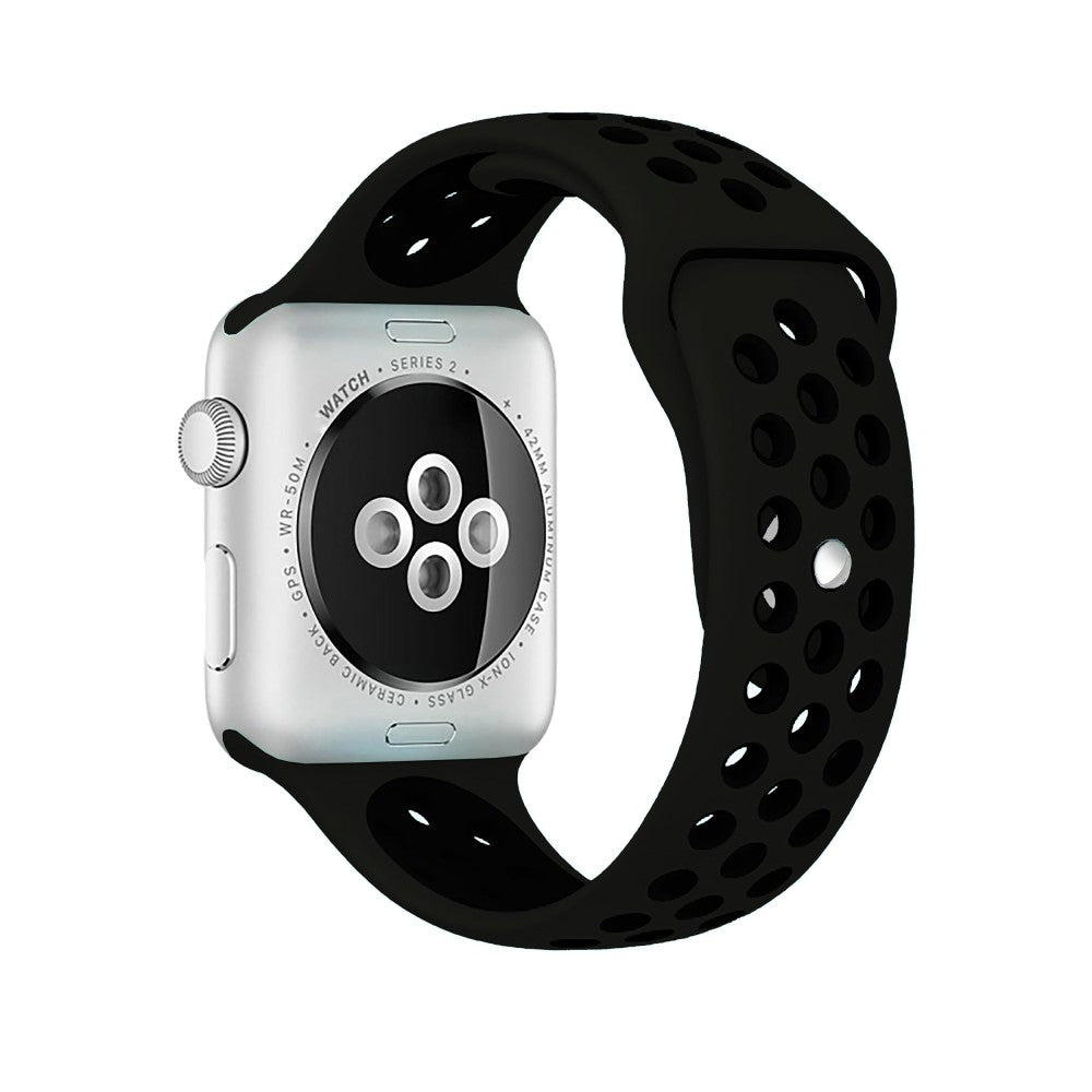 Curea Sport Loop Active - Apple Watch 1/2/3/4/5/6/7/8/9/SE/Ultra 1/Ultra 2 - 42/44/45/49 MM - S/M - Obsidian/Black