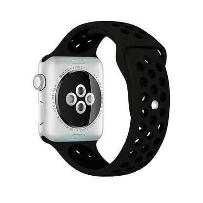 Curea Sport Loop Active - Apple Watch 1/2/3/4/5/6/7/8/9/SE/Ultra 1/Ultra 2 - 42/44/45/49 MM - S/M - Obsidian/Black