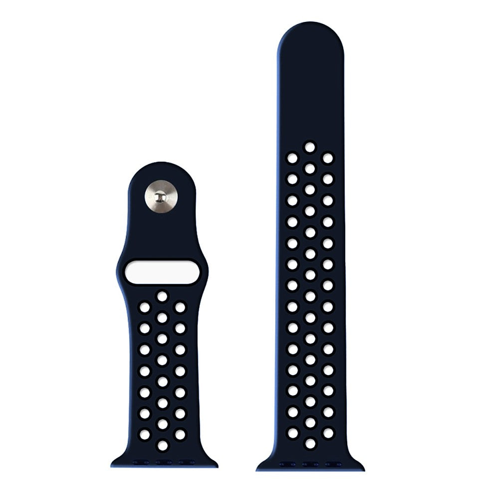 Curea Sport Loop Active - Apple Watch 1/2/3/4/5/6/7/8/9/SE/Ultra 1/Ultra 2 - 42/44/45/49 MM - S/M - Midnight Blue/Black