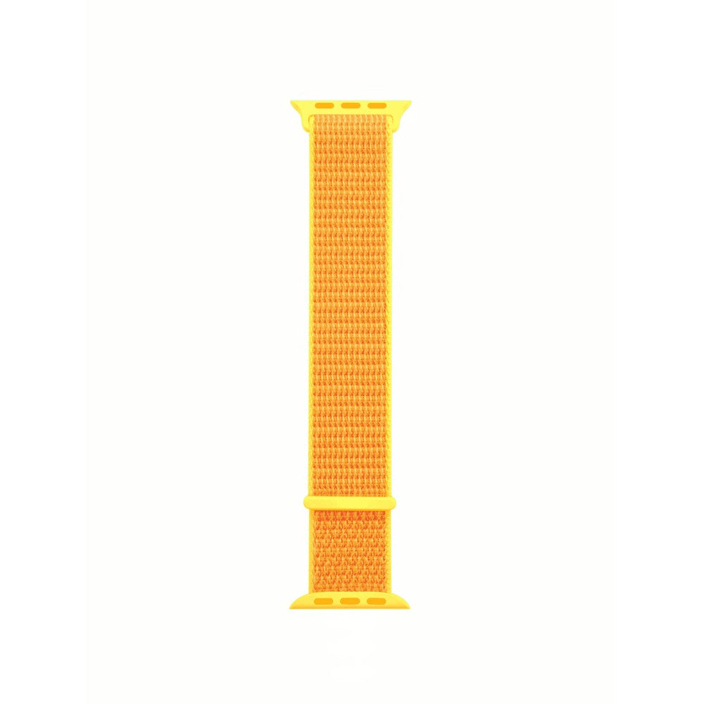 Curea Nylon Classic - Apple Watch 1/2/3/4/5/6/7/8/9/SE - 38/40/41 MM - Canary Yellow