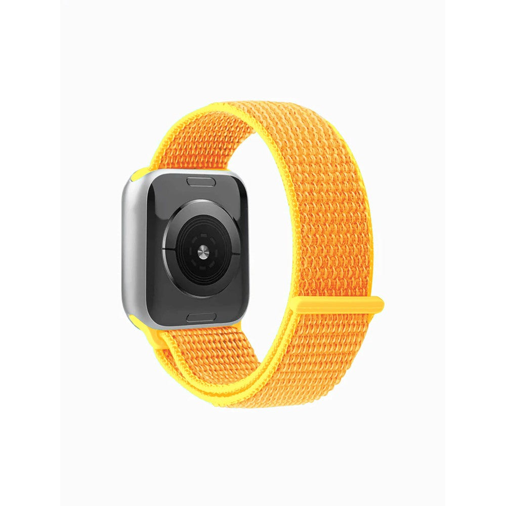 Curea Nylon Classic - Apple Watch 1/2/3/4/5/6/7/8/9/SE - 38/40/41 MM - Canary Yellow