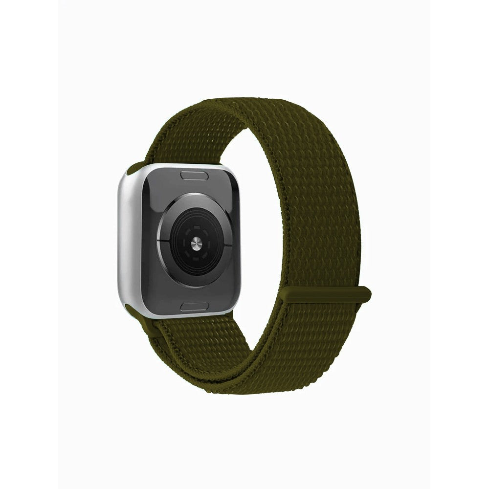 Curea Nylon Classic - Apple Watch 1/2/3/4/5/6/7/8/9/SE - 38/40/41 MM - Olive Flak