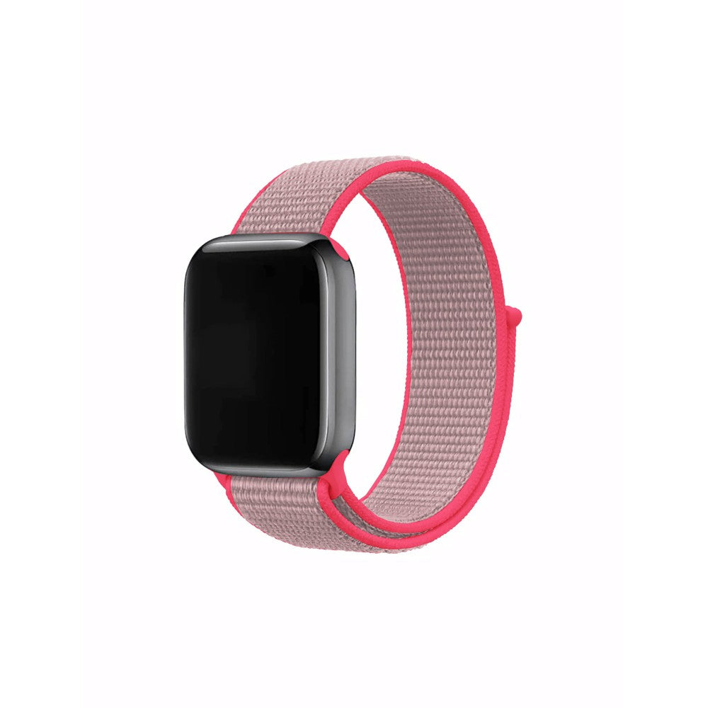 Curea Nylon Classic - Apple Watch 1/2/3/4/5/6/7/8/9/SE - 38/40/41 MM - Hot Pink