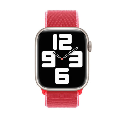 Curea Nylon Classic - Apple Watch 1/2/3/4/5/6/7/8/9/SE - 38/40/41 MM - Hibiscus